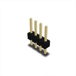 1x4 Erkek Pin Header - 2.54mm - EGNE-UDTK