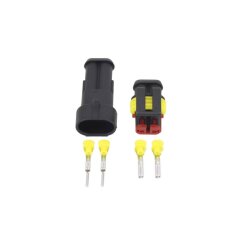 2 Pin Su Geçirmez Konnektör Takımı - EGNE-UDTK