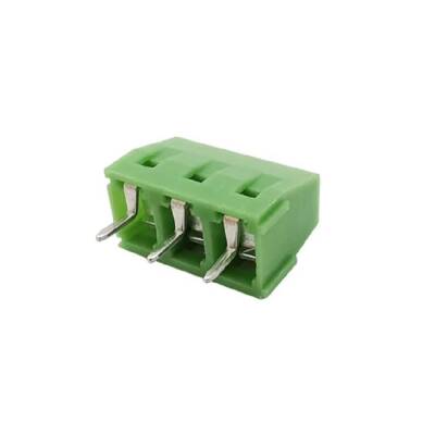 3 Pin 1 No 5.00mm Klemens - Terminal Konnektör - 1