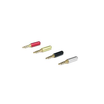 3.5mm Stereo Erkek Jack-Jak 4 Boğumlu Konnektör - Lacivert - 1
