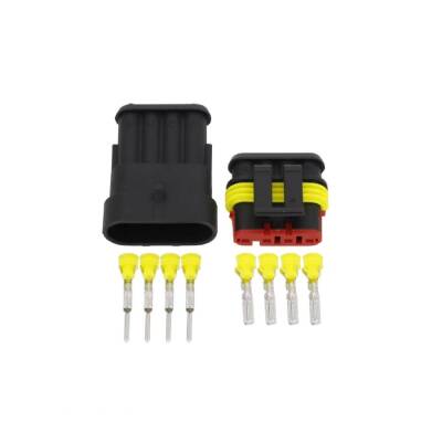 4 Pin Su Geçirmez Konnektör Takımı - 1