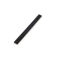 40 Pin 2.54 mm Tek Sıra Dişi Header - Siyah - EGNE-UDTK