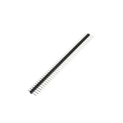40 Pin 2.54 mm Tek Sıra Erkek Header - Siyah - 1