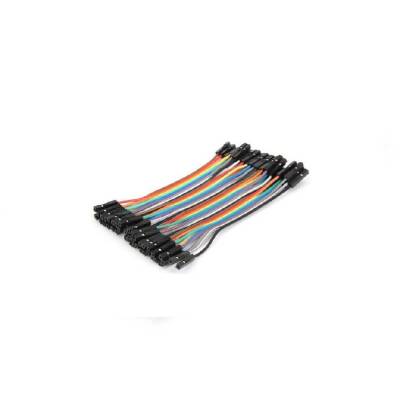 40lı Ayrılabilen Dişi-Dişi Jumper Kablo - 10cm - Arduino Uyumlu - 1