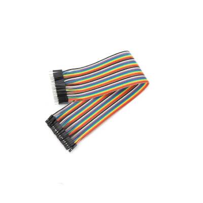 40lı Ayrılabilen Dişi-Erkek Jumper Kablo - 30cm - Arduino Uyumlu - 1