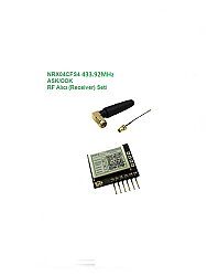 433.92MHz ASK/OOK RF Alıcı Seti (NRX04CFS4-SET) - EGNE