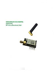 433.92MHz ASK/OOK RF Alıcı Seti (NRX04RSA4-SET) - EGNE