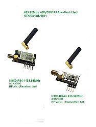433.92MHz ASK/OOK Rf Alıcı Verici Seti (NTXRX04RSARN4) - EGNE