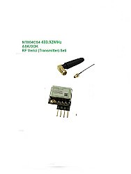 433.92MHz ASK/OOK RF Verici Seti (NTX04CS4-SET) - EGNE