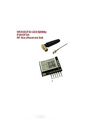 433.92MHz FSK/GFSK RF Alıcı Seti (NRX05CFS4-SET) - EGNE
