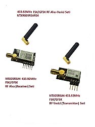 433.92MHz FSK/GFSK RF Alıcı Verici Seti (NTXRX05RSARS4) - EGNE