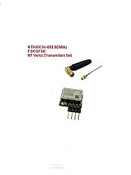 433.92MHz FSK/GFSK RF Verici Seti (NTX05CS4-SET) - EGNE