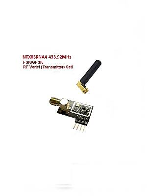 433.92MHz FSK/GFSK RF Verici Seti (NTX05RNA4-SET) - 1