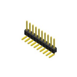5 Pin (1x5) 2.54mm 90 Derece Erkek Pin Header - EGNE-UDTK
