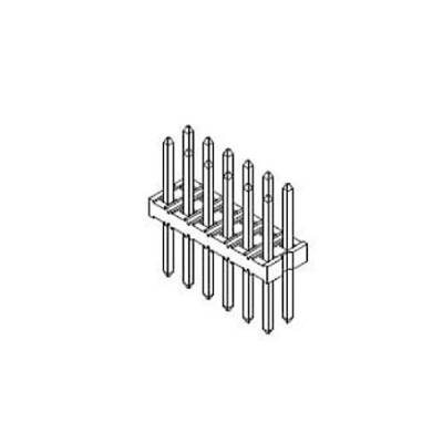 6 Pin (2x3) 2.00mm Erkek Pin Header - 1