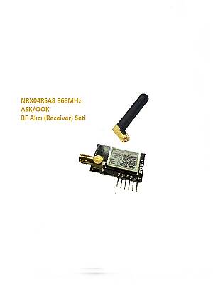 868MHz ASK/OOK RF Alıcı Seti (NRX04RSA8-SET) - 1