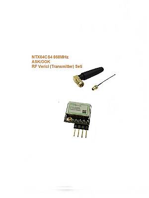 868MHz ASK/OOK RF Verici Seti (NTX04CS8-SET) - 1