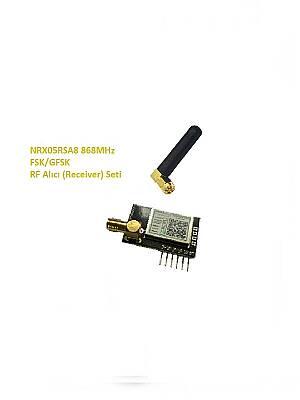 868MHz FSK/GFSK RF Alıcı Seti (NRX05RSA8-SET) - 1