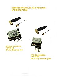 868MHz FSK/GFSK RF Alıcı Verici Seti (NTXRX05CFSCS8) - EGNE