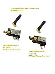 868MHz FSK/GFSK RF Alıcı Verici Seti (NTXRX05RSARS8) - EGNE