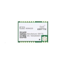 E22-900T22S 850MHz-930MHz LoRa Modül (SX1262, 22dBm, UART, SMD) - Ebyte