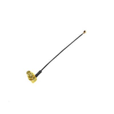 İpex RPSMA 90 Derece Dişi Kablo 50cm - 1
