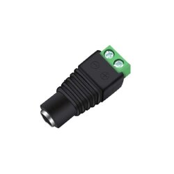 Klemens Girişli DC Barel Jack - 5.5x2.1 - Dişi - EGNE-UDTK