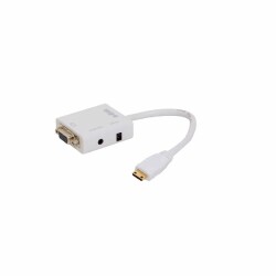 Mini HDMI to VGA + Ses Dönüştürücü - Raspberry Pi
