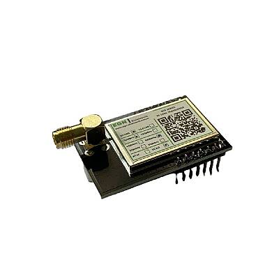 NTR19RSW4 433MHz/+27dBm RF LoRa Transceiver Modülü (SX1262, SAW Filtre, TCXO, RF Ekran, 500mW/+27dBm, SMA RF Konnektör) - 1
