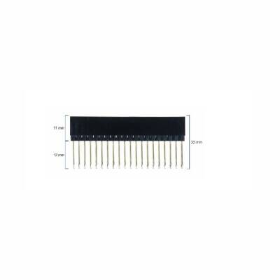 Raspberry 2x20 Ekstra Uzun Header - 1