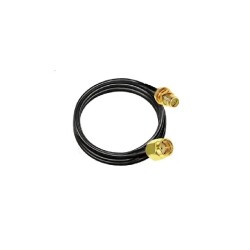 RP-SMA Erkek-Dişi RF Kablo (100cm, RG174) - EGNE-UDTK