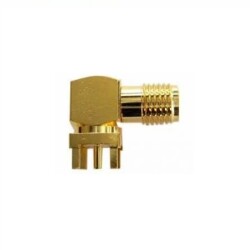 SMA-KWE Dişi 90° PCB Konnektör, 15mm - EGNE-UDTK